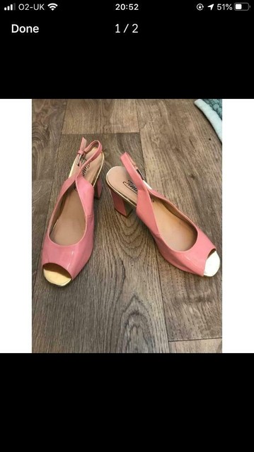pink heels size 5